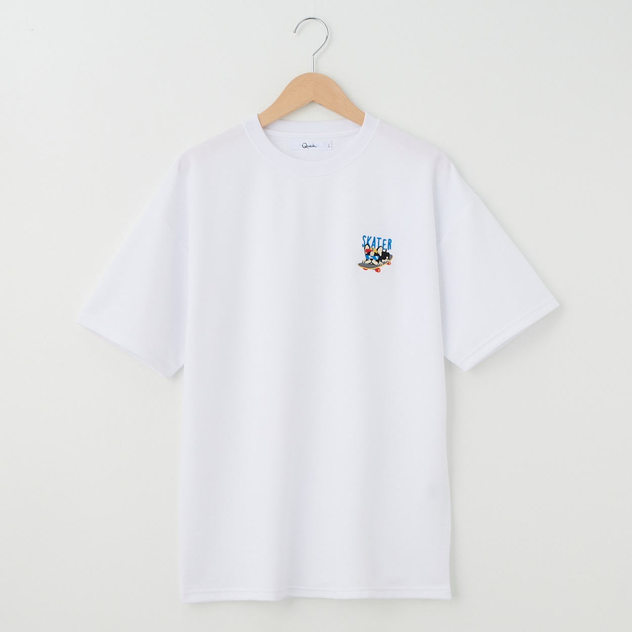 QUASH(クアッシュ) ポンチ1P刺繍Tシャツ(フレブル) | イオンスタイル