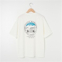 GERRY(ジェリー) 冷感とろみポンチTシャツ バックプリント(シロ-M)