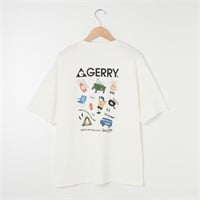 GERRY(ジェリー) 冷感とろみポンチTシャツ バックプリント