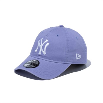 NEWERA(ニューエラ) 9TWENTY ニューヨーク･ヤンキース ウォッシュドコットン ラベンダー/ホワイト(パープル-M/L)