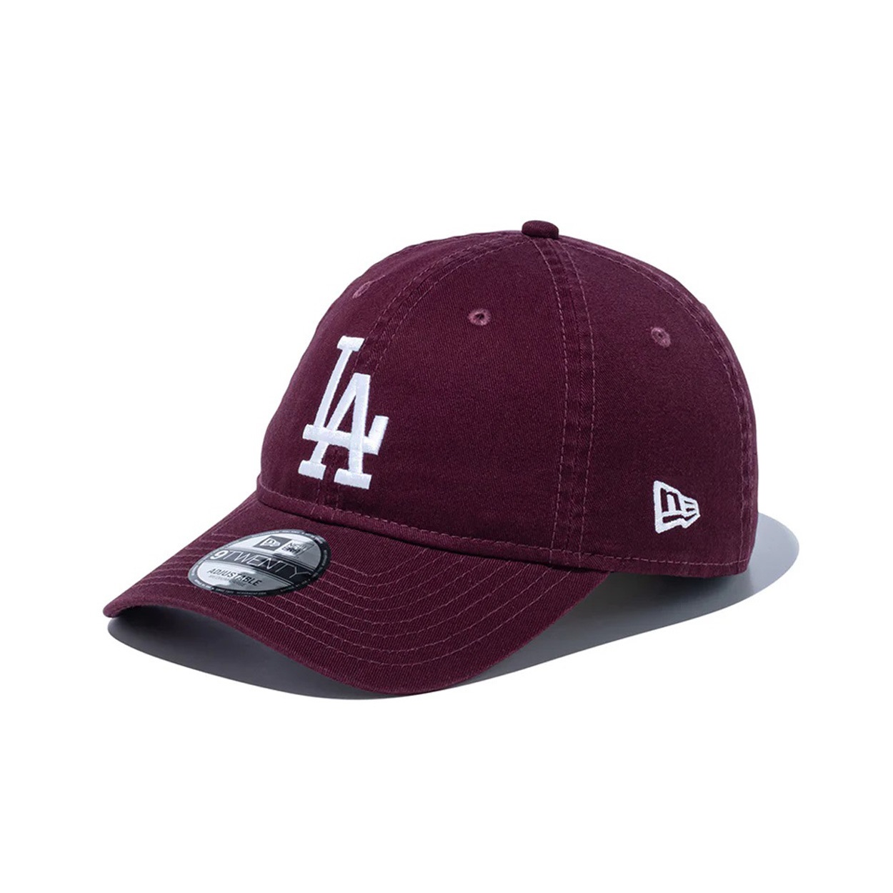 NEWERA(ニューエラ) 9TWENTY ロサンゼルス･ドジャース ウォッシュドコットン マルーン/ホワイト(スカーレット-M/L)