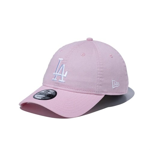 NEWERA(ニューエラ) 9TWENTY ロサンゼルス･ドジャース ウォッシュドコットン ピンク/ホワイト
