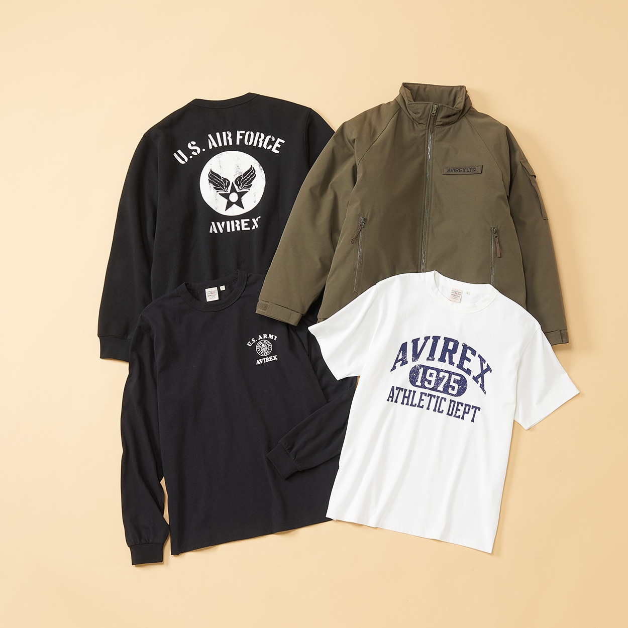 AVIREX(アヴィレックス) 福袋4点SET(アウター・スウェット・ロング