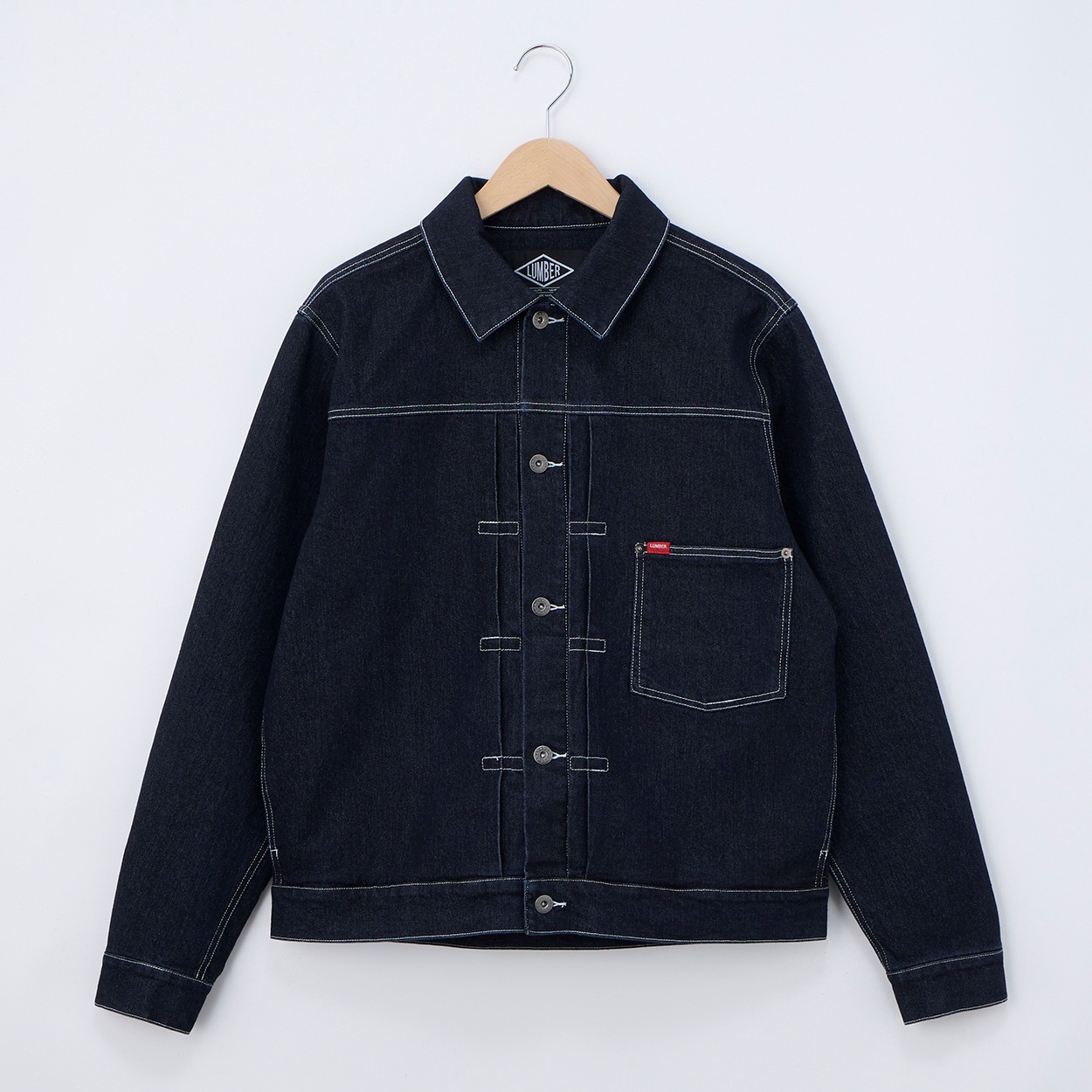 LUMBER(ランバー) ストレッチデニムGジャン(コイアオ-LL)