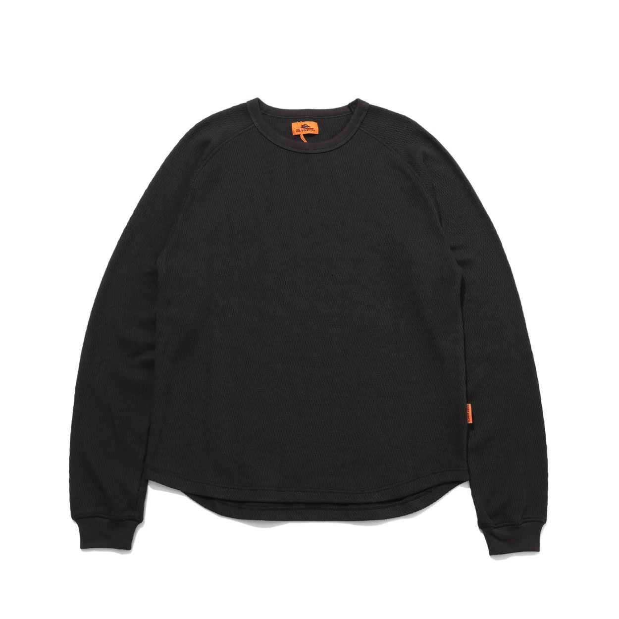 KRIFF MAYER(クリフメイヤー) ハニカムワッフルロングTシャツ(チャコ－ルグレ－-L)