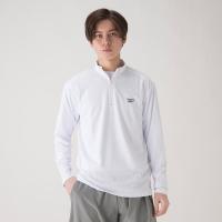 Reebok(リーボック) Tシャツ 長袖 ハーフジップ 吸水速乾 UV対策 耐