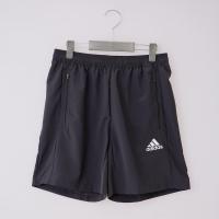 G8415*adidas アディダス☆ワンポイント☆パンツ☆グレー☆M adidas(アディダス) ワンポイントウーブンショートパンツ メンズ