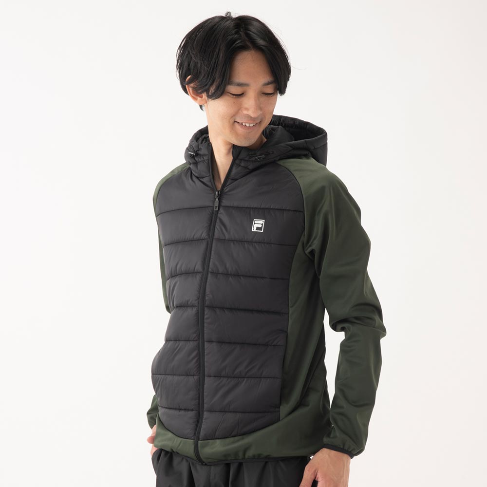 フィラ　中綿ジャケットセットアップ FILA(フィラ) 裏地ヒートハイブリット中綿ジャケット メンズ | イオン