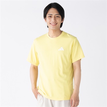 adidas(アディダス) メンズ トレインエッセンシャル FEELREADYシャツ メンズ(キイロ-M)