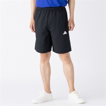 adidas(アディダス) メンズ トレインエッセンシャル ｳｰﾌﾞﾝｼｮｰﾂ メンズ(クロ-L)