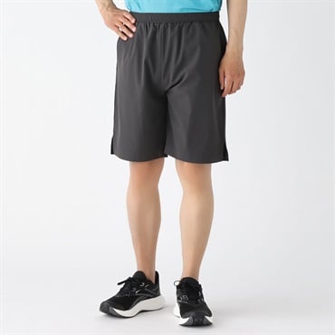 ショートパンツ ドライストレッチ 再生ポリエステル使用 メンズ(チャコ－ルグレ－-L)
