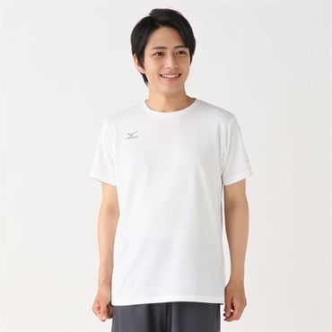 mizuno(ミズノ) 半袖Tシャツ メンズ(シロ-2XL)