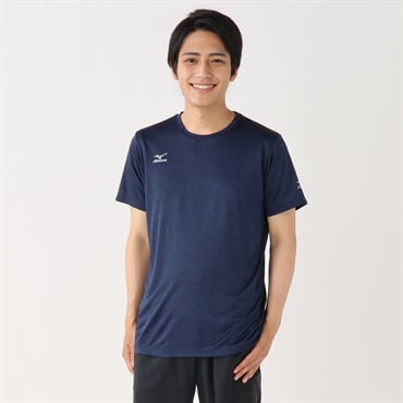 mizuno(ミズノ) 半袖Tシャツ メンズ(コイアオ-M)