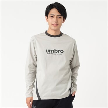 UMBRO LT.Blue 長袖カットソー L アンブロ umbro 「UMBRO」 長袖Tシャツ LARGE ブルー メンズ : ZOZOTOWN