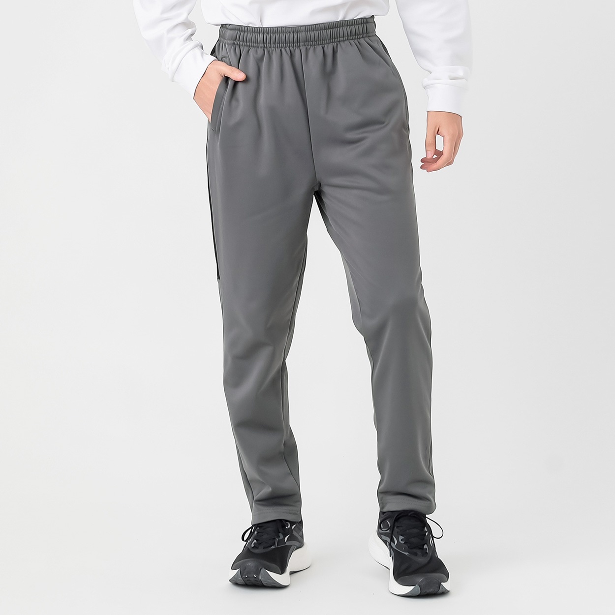 ロングパンツ 裏起毛スムース 股下66cm メンズ | イオンスタイル