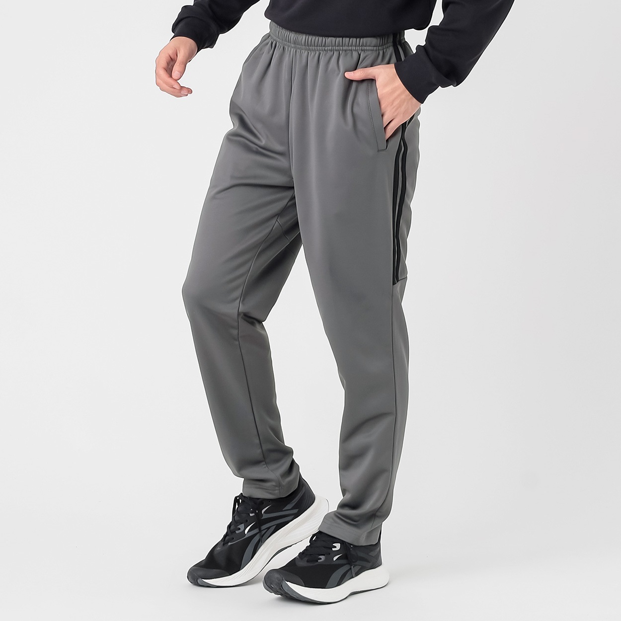 ロングパンツ 裏起毛スムース 股下69cm メンズ | イオンスタイル