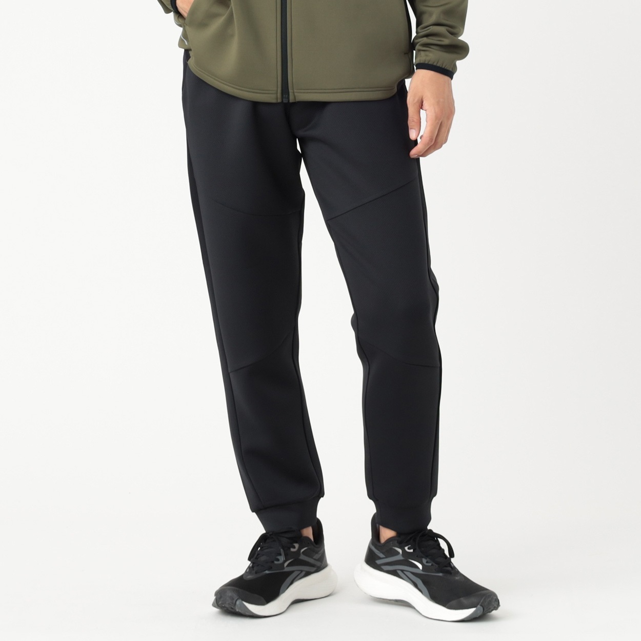 異素材切替スウェットパンツ sporsium(スポージアム) 切替スウェットパンツ UVカット メンズ