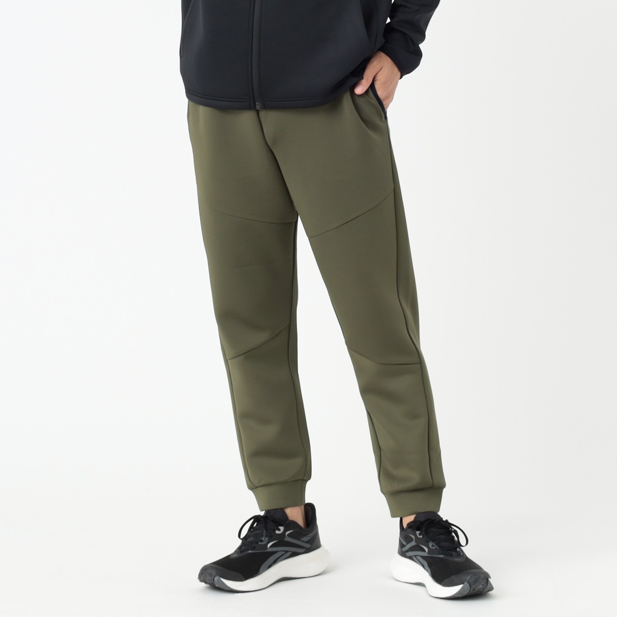 sporsium(スポージアム) 切替スウェットパンツ UVカット メンズ(コイミドリ-2XL)