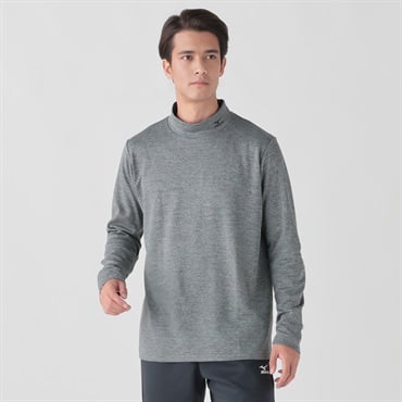 mizuno(ミズノ) 裏起毛ハイネックシャツ メンズ | イオンスタイル