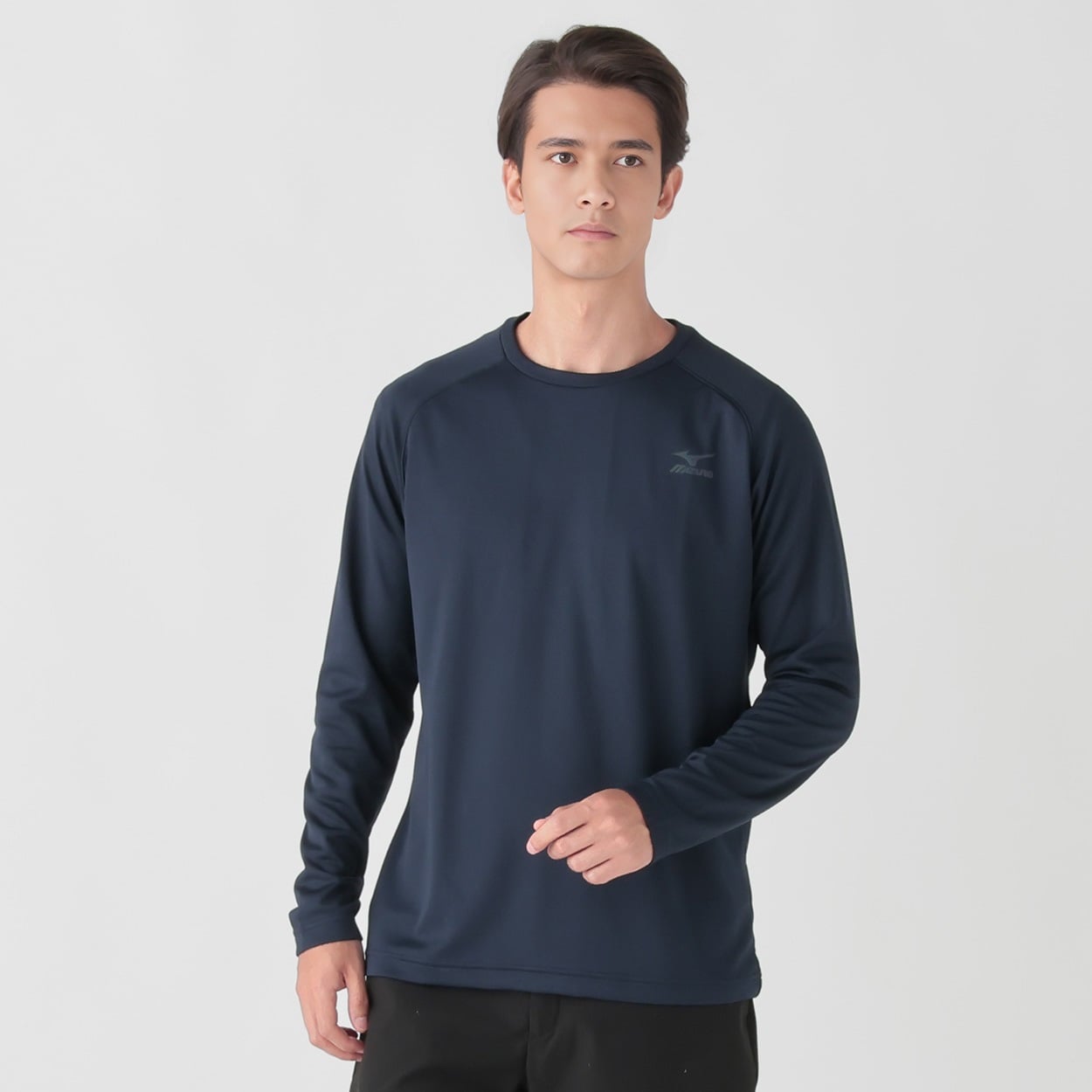mizuno(ミズノ) エアホール長袖シャツ メンズ(コイアオ-2XL)