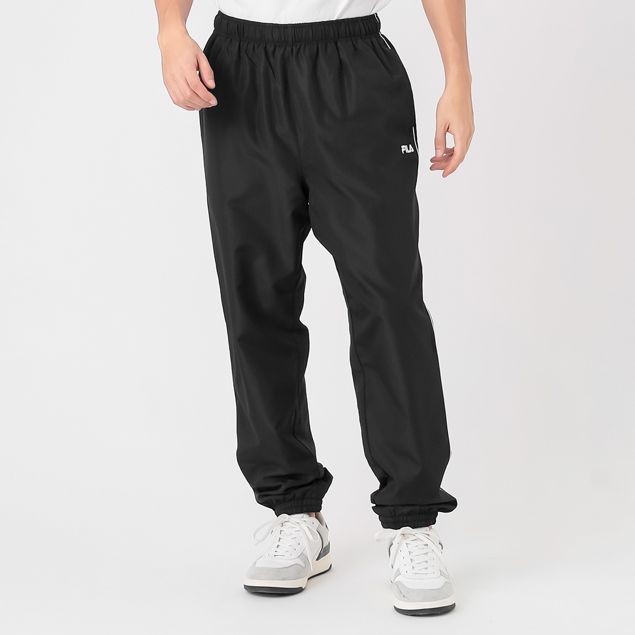 FILA(フィラ) 裏フリースウィンド パンツ デュスポ 軽量 保温性と防風