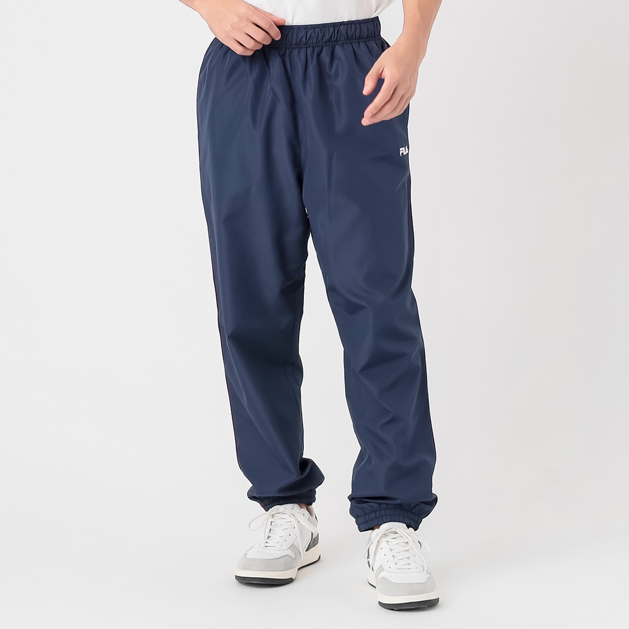 FILA(フィラ) 裏フリースウィンド パンツ デュスポ 軽量 保温性と防風