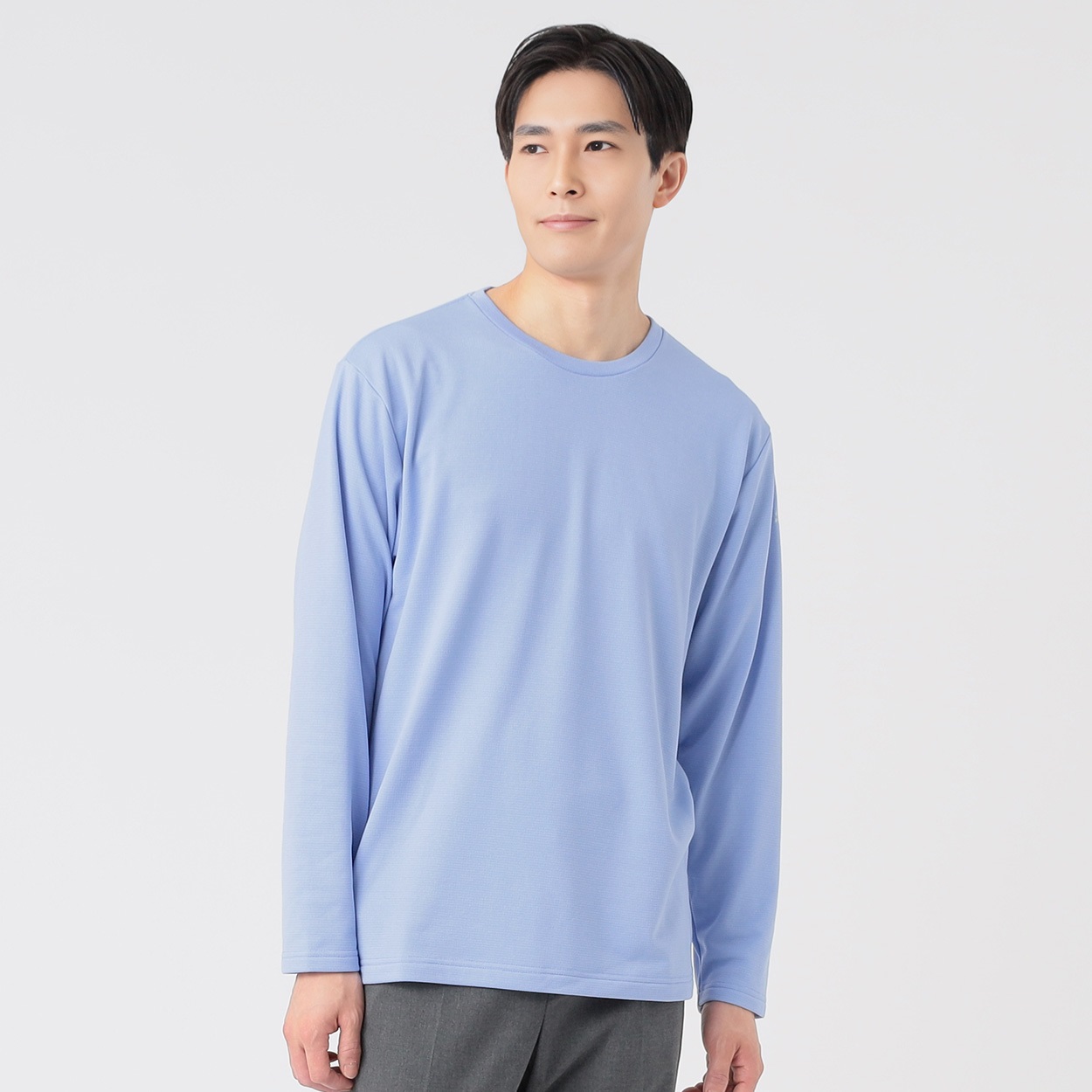 PUMA(プーマ) ブロックフリースクルーネックロングスリーブシャツ