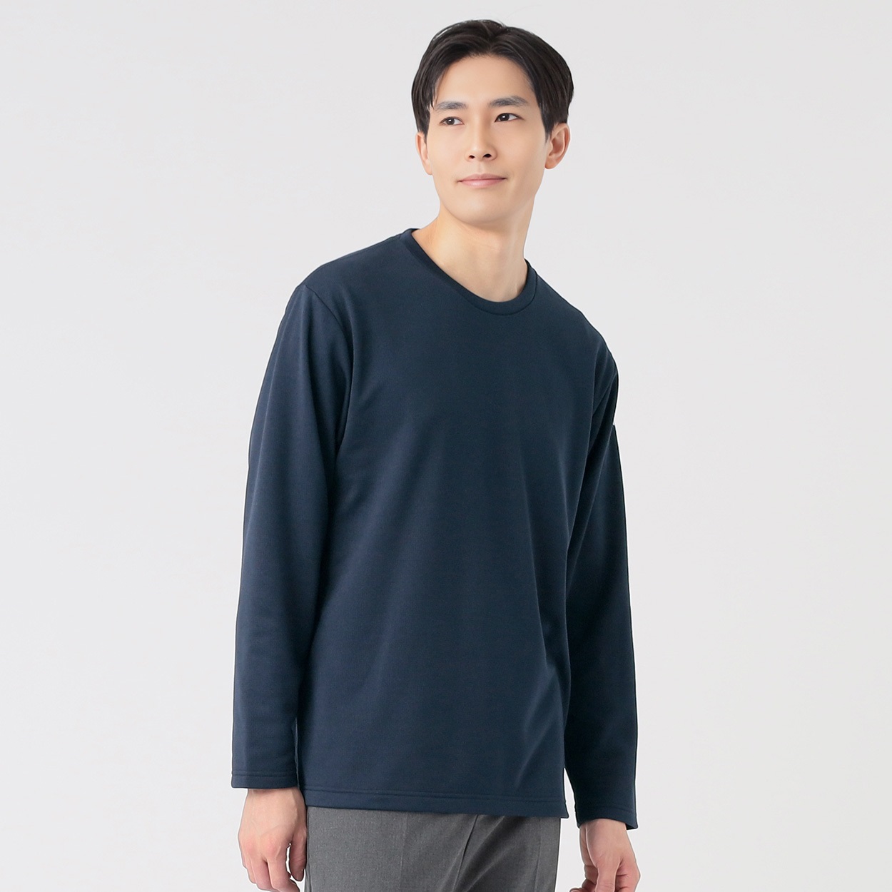 PUMA(プーマ) ブロックフリースクルーネックロングスリーブシャツ