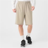 ショートパンツ 吸水速乾 抗菌防臭 接触冷感 UV対策 ストレッチ 再帰反射 本体ポリエステル部分再生ポリエステル100％使用 メンズ(ウスチャ-S)