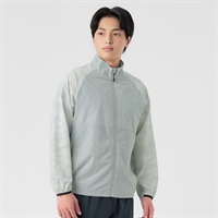 軽量はっ水スタンドジャケット UVカット メンズ(ウスクロ-S)