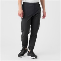 ジョガーパンツ 4WAYストレッチ 接触冷感 UVカット メンズ(クロ-S)