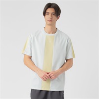 UMBRO(アンブロ) アンブロ切替Tシャツ ストレッチ 吸水速乾 UV対策 メンズ(ウスクロ-M)