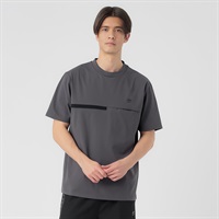 UMBRO(アンブロ) アンブロ切替Tシャツ ストレッチ 吸水速乾 UV対策 メンズ(チャコ－ルグレ－-M)
