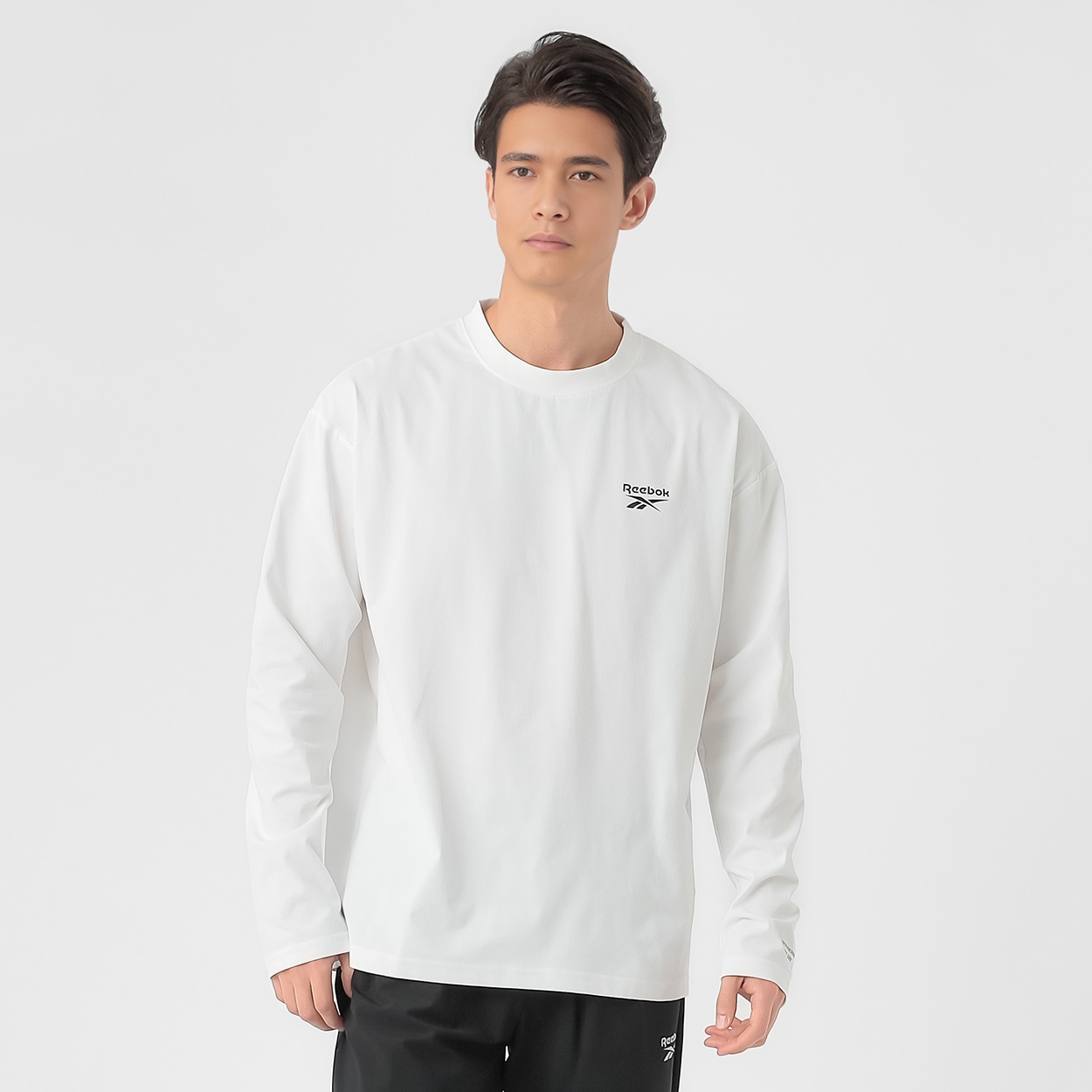 Reebok(リーボック) Reebok綿タッチロングTシャツ メンズ | イオン