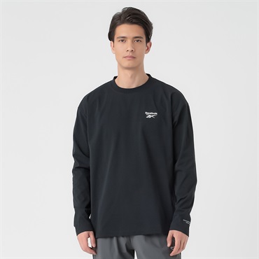 Reebok(リーボック) Reebok綿タッチロングTシャツ メンズ