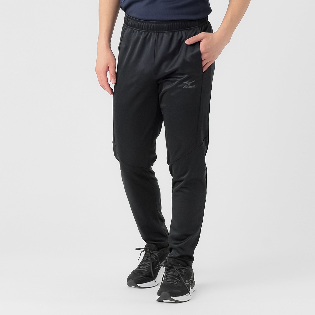 mizuno(ミズノ) ドライスウェットロングパンツ クイックドライ オーロラリフレクション メンズ(クロ-2XL)