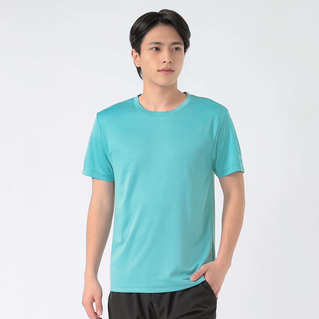 半袖ジャガードシャツ ドライ機能付き メンズ PUMA(プーマ)(ミドリ-2XL)