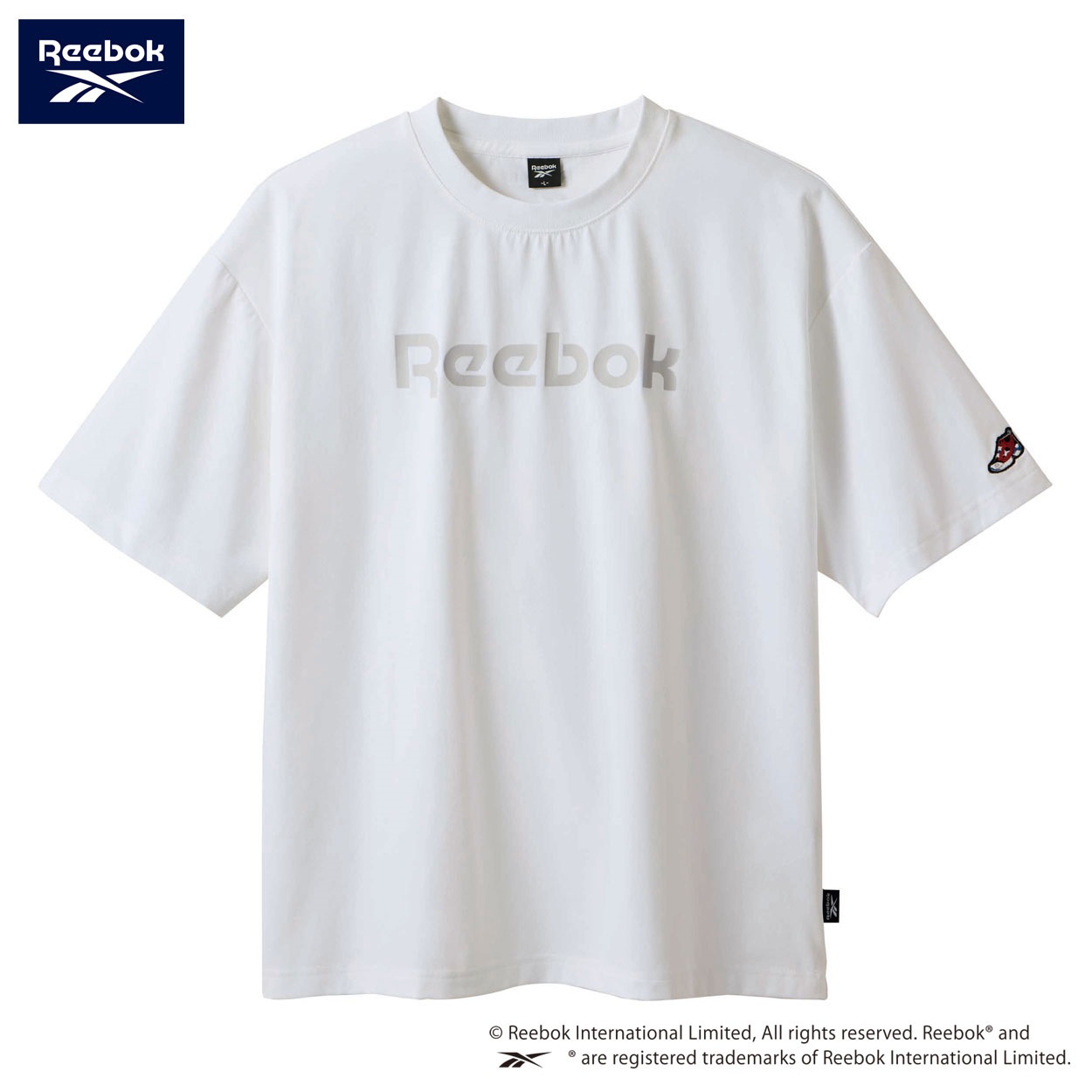 Reebok(リーボック) 綿タッチロゴプリントTシャツ メンズ | イオン