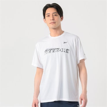 Reebok(リーボック) メッシュプリントTシャツ メンズ