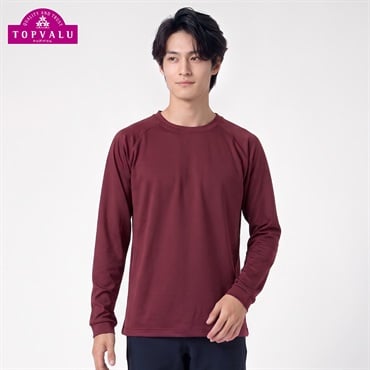 ピースフィットウォームクルーTシャツ 保温 ストレット ＵＶカット メンズ