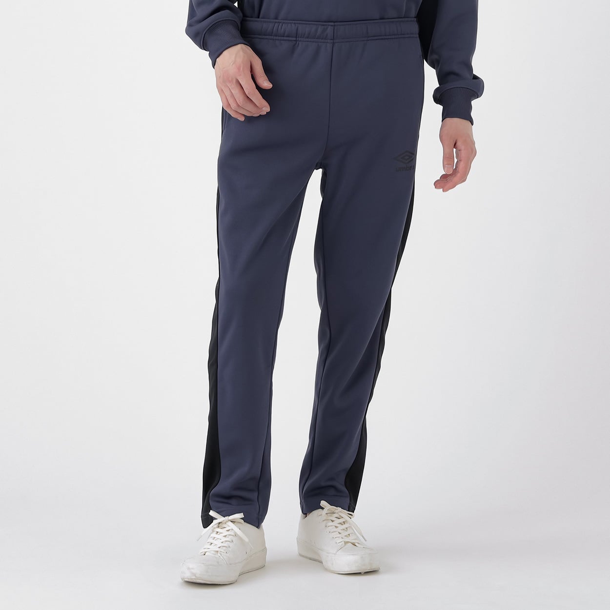 UMBRO(アンブロ) カノコキモウテーパードパンツ 裏起毛 メンズ(コイアオ-L)