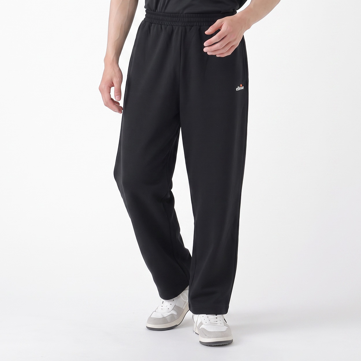 エレッセダンボールロングパンツ メンズ(クロ-L)