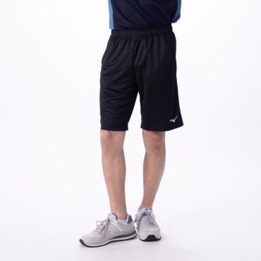 mizuno(ミズノ) ナビドライニットハーフパンツ  吸水速乾 ランニング フィットネスメンズ(クロ-M)
