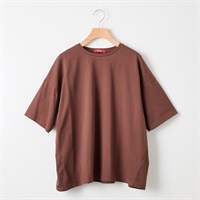 【ポイント20倍対象商品】20天竺 後布帛切替えTシャツ レディス Labo Spec(ラボスペック)(チャ-S)