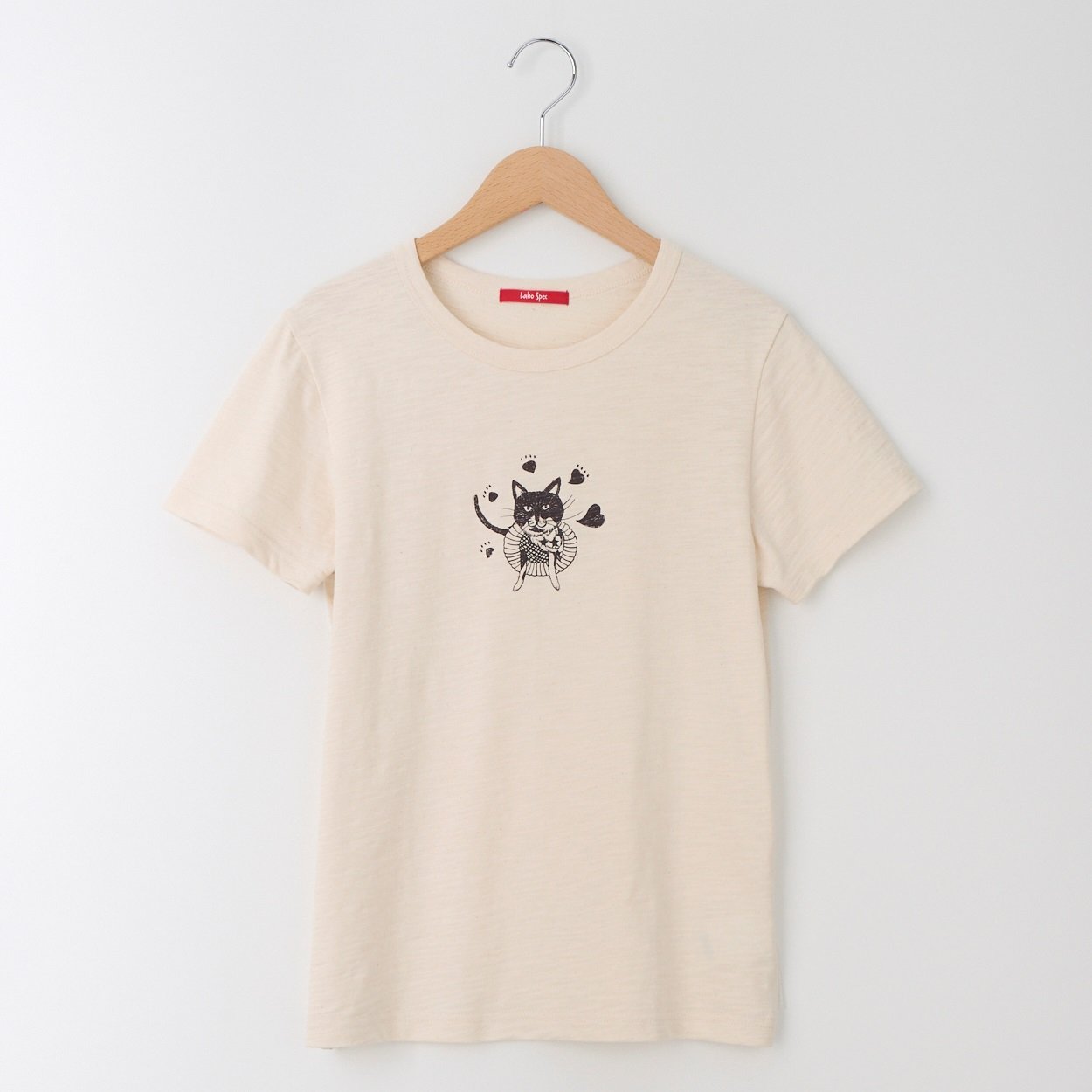 【ポイント20倍対象商品】こなすちゃんプリントTシャツ レディス Labo Spec(ラボスペック)(キナリ-L)