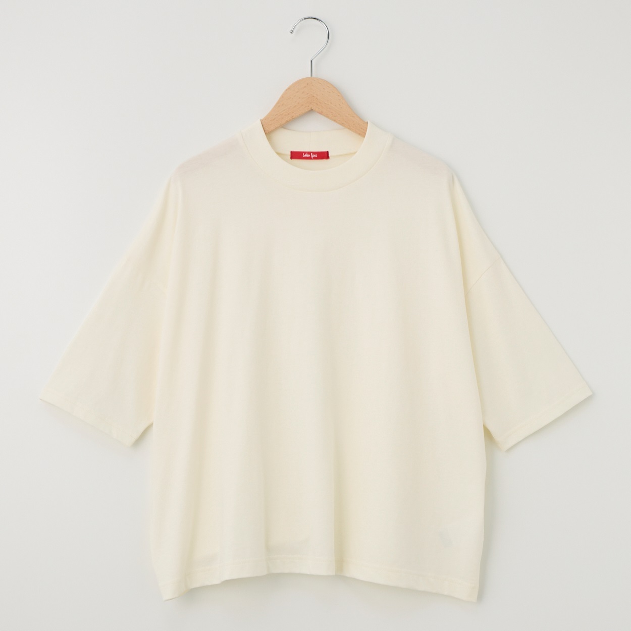 レディス 天竺 5分袖ヤッコTシャツ Labo Spec(ラボスペック) 777814007(シロ-M)