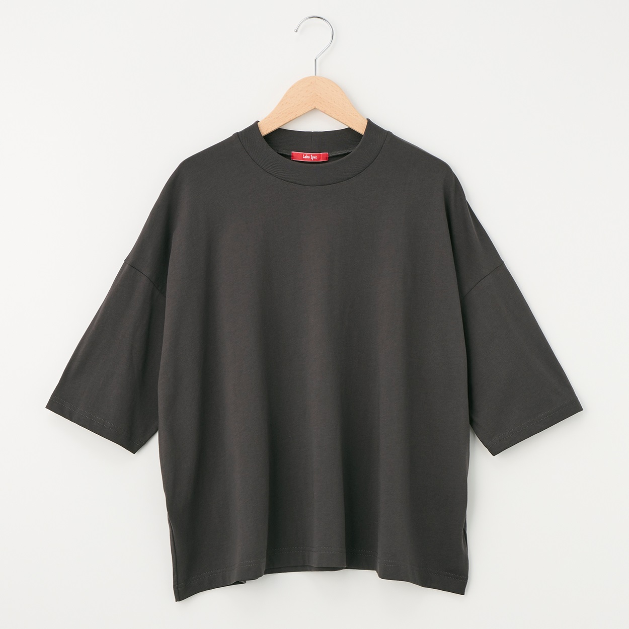 レディス 天竺 5分袖ヤッコTシャツ Labo Spec(ラボスペック) 777814007(ウスクロ-S)