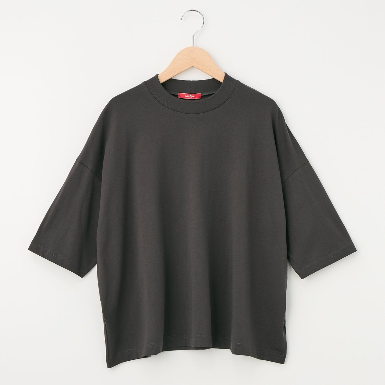 レディス 天竺 5分袖ヤッコTシャツ Labo Spec(ラボスペック) 777814007(ウスクロ-M)