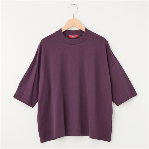 レディス 天竺 5分袖ヤッコTシャツ Labo Spec(ラボスペック) 777814007(ムラサキ-S)