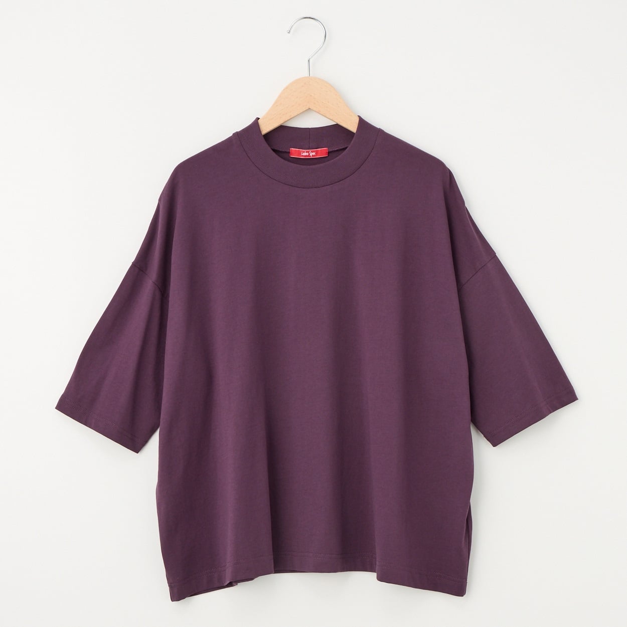 レディス 天竺 5分袖ヤッコTシャツ Labo Spec(ラボスペック) 777814007(ムラサキ-L)